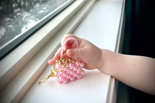Handmade Mini Purse Keychains