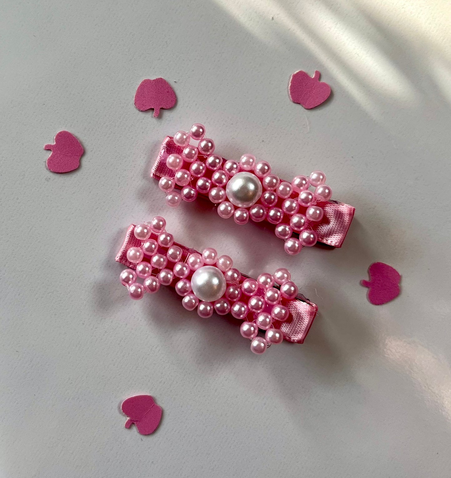 Handmade Beaded Hair Clips