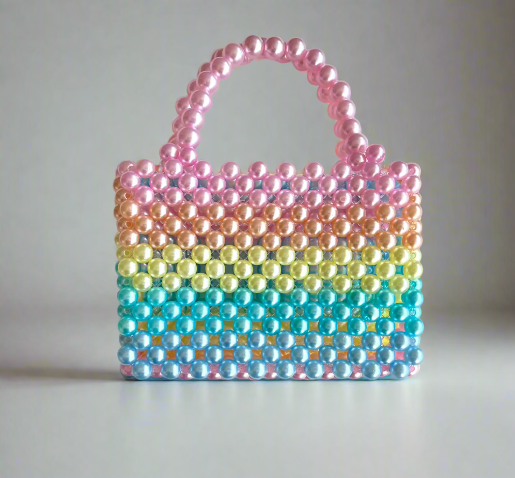 Handmade Mini Beaded Handbag